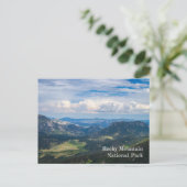 Rocky Mountain National Park Summer Vista Photo Briefkaart (Staand voorkant)