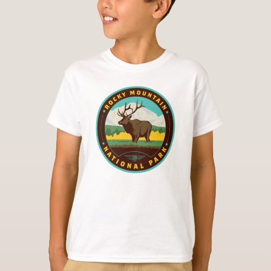 Rocky Mountain National Park T-shirt (Voorkant)