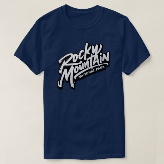 Rocky Mountain National Park T-shirt (Design voorkant)