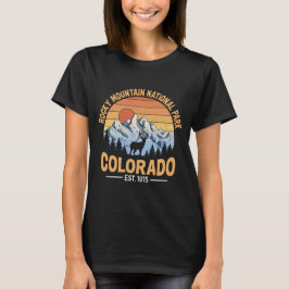 Rocky Mountain National Park T-shirt voor vrouwen