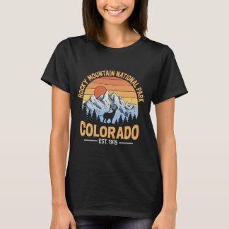 Rocky Mountain National Park T-shirt voor vrouwen