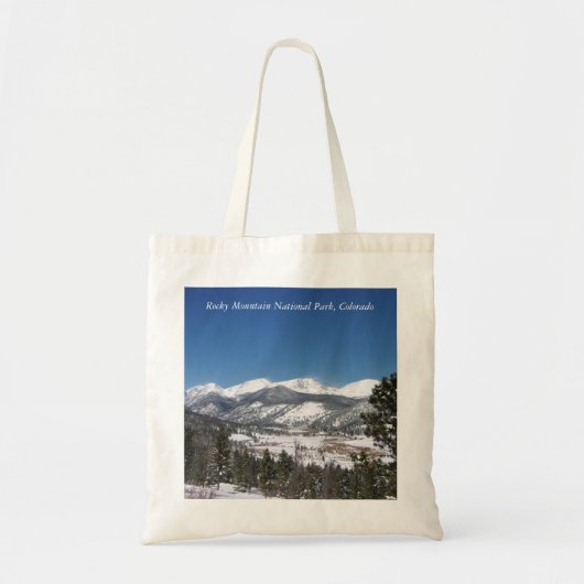 Rocky Mountain National Park-tas Tote Bag (Voorkant)
