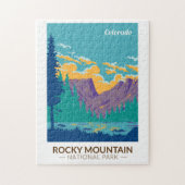 Rocky Mountain National Park Teton Range Reizen Legpuzzel (Verticaal)