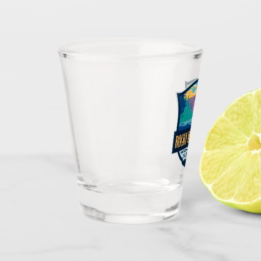 Rocky Mountain National Park Teton Range Reizen Shot Glas (Links)