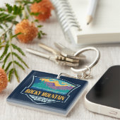 Rocky Mountain National Park Teton Range Reizen Sleutelhanger (Voorkant Rechts)