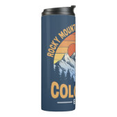 Rocky Mountain National Park Tumbler Travel Thermosbeker (Gedraaid links)
