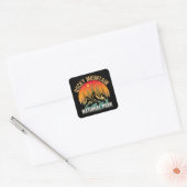 Rocky Mountain National Park Vierkante Sticker (Envelop)