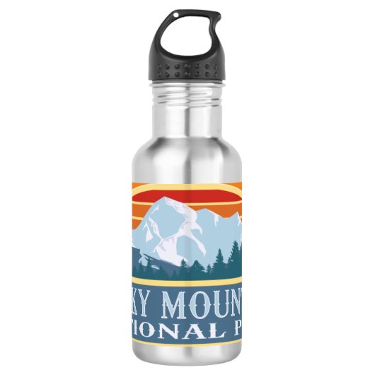 Rocky Mountain National Park Waterfles (Voorkant)
