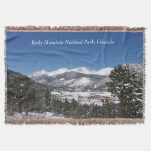 Rocky Mountain National Park-werpdeken Deken