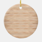 Rocky Mountain National Park Wood zonsondergang Keramisch Ornament (Achterkant)