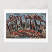 Rocky Mountain Nat'l Park, Colorado Briefkaart (Voorkant)