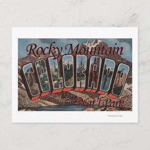 Rocky Mountain Nat'l Park, Colorado Briefkaart