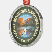 Rocky Mountain (NP2) Metalen Ornament (Links)