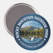 Rocky Mountain NP 2 Magneet (Voorkant / Achterkant)