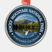 Rocky Mountain NP 2 Metalen Ornament (Voorkant)
