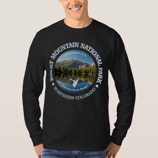 Rocky Mountain NP 2 T-shirt (Voorkant)