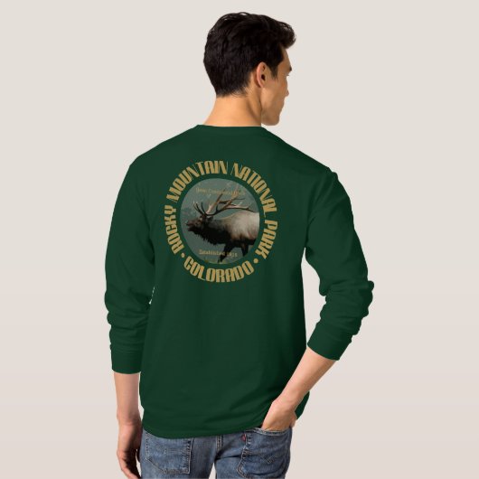 Rocky Mountain NP T-shirt (Achterkant volledig)