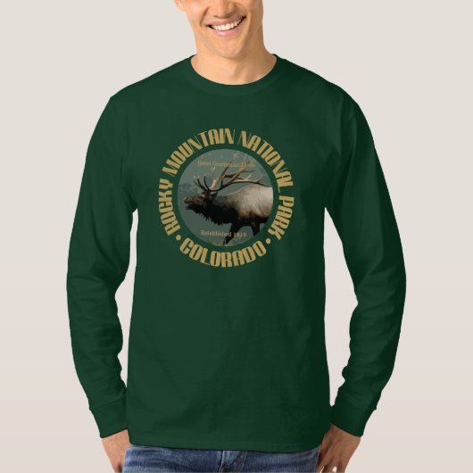 Rocky Mountain NP T-shirt (Voorkant)