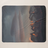 ROCKY MOUNTAIN ONDER GRAY CLOUDS SHERPA DEKEN (Voorkant (horizontaal))