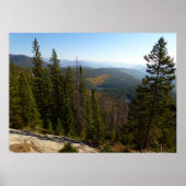 Rocky Mountain Overlook in de vroege Herfst Poster (Voorkant)