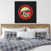 Rocky Mountain Park Canvas Afdruk (Insitu (Slaapkamer))