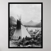 Rocky Mountain Park Indians 1895 Poster (Voorkant)