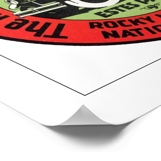 Rocky Mountain Park Poster (Hoek)