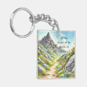 Rocky Mountain Path & prijsopgave Sleutelhanger (Voorkant Links)