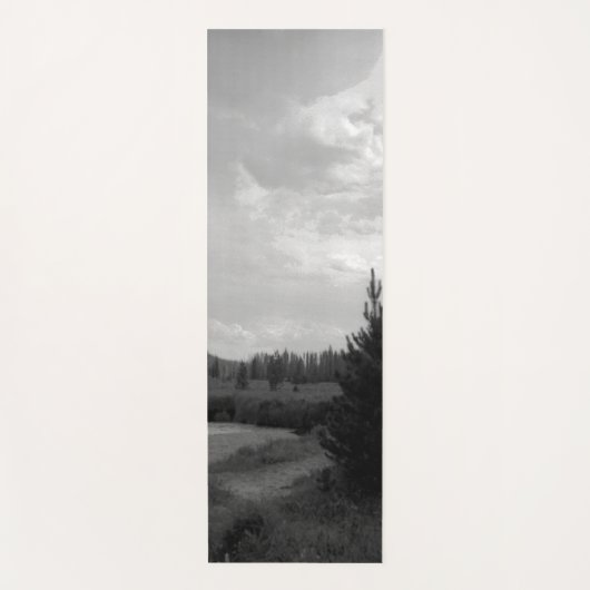 Rocky Mountain Prairie Custom Yoga Mat (Voorkant)