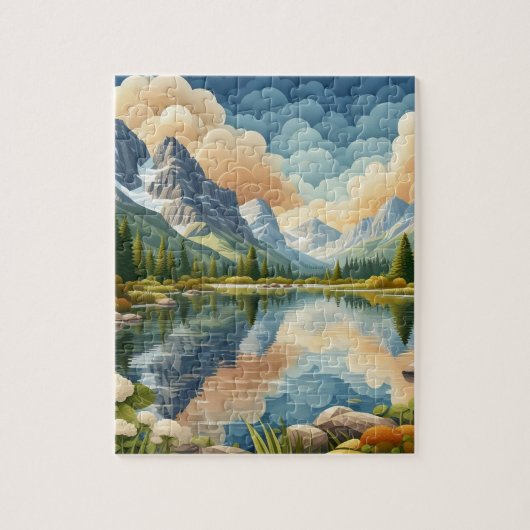 Rocky Mountain puzzel Legpuzzel (Verticaal)