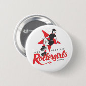 Rocky Mountain Rollermeiden Ronde Button 5,7 Cm (Voorkant /achterkant)