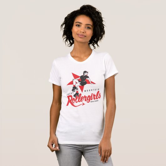 Rocky Mountain Rollermeiden T-shirt (Voorkant volledig)