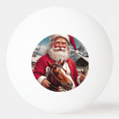 Rocky Mountain Santa en zijn paard Pingpongbal (Achterkant)