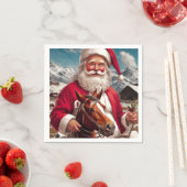 Rocky Mountain Santa en zijn paard Servet (Insitu)