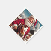 Rocky Mountain Santa en zijn paard Servet (Hoek)