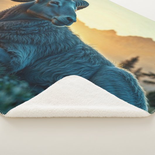 Rocky Mountain Sheep Sherpa Deken (3/4)