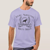Rocky Mountain Shorty Bulls T-Shirt Black design (Voorkant)