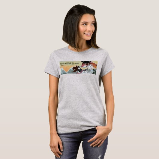 Rocky Mountain Showdown - Banner T-Shirt (Voorkant volledig)