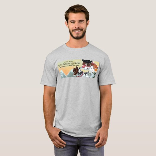 Rocky Mountain Showdown - Banner T-shirt (Voorkant volledig)
