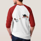 Rocky Mountain Showdown - Dwarf vs Holland T-Shirt (Achterkant)