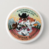Rocky Mountain Showdown - Logo Button (Voorkant)