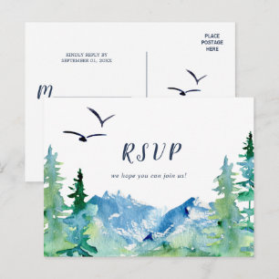 Rocky Mountain Song Request RSVP Briefkaart