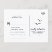 Rocky Mountain Song Request RSVP Briefkaart (Achterkant)