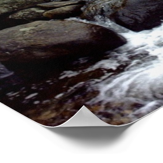 Rocky Mountain Stream-Posters Poster (Hoek)