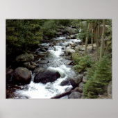 Rocky Mountain Stream-Posters Poster (Voorkant)