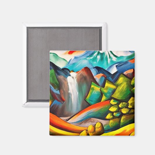 Rocky Mountain Torrent Magneet (Voorkant / Achterkant)