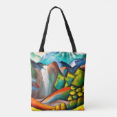 Rocky Mountain Torrent Tote Bag (Achterkant)