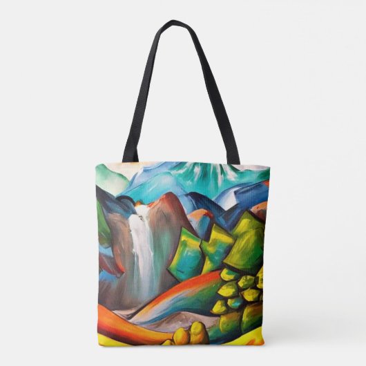 Rocky Mountain Torrent Tote Bag (Achterkant)