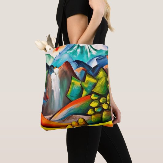 Rocky Mountain Torrent Tote Bag (Dichtbij)