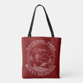 Rocky Mountain Tote Bag (Achterkant)